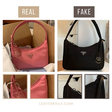 prada candy fake vs real|genuine prada purse.